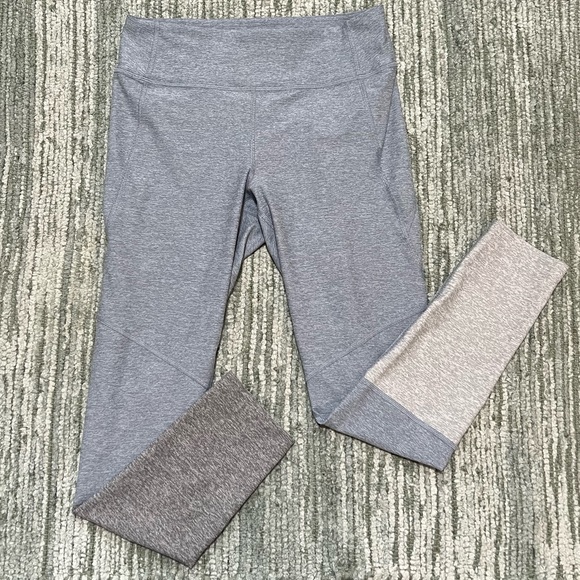 Outdoor Voices Pants - Outdoor voices leggings - blue/gray - medium
